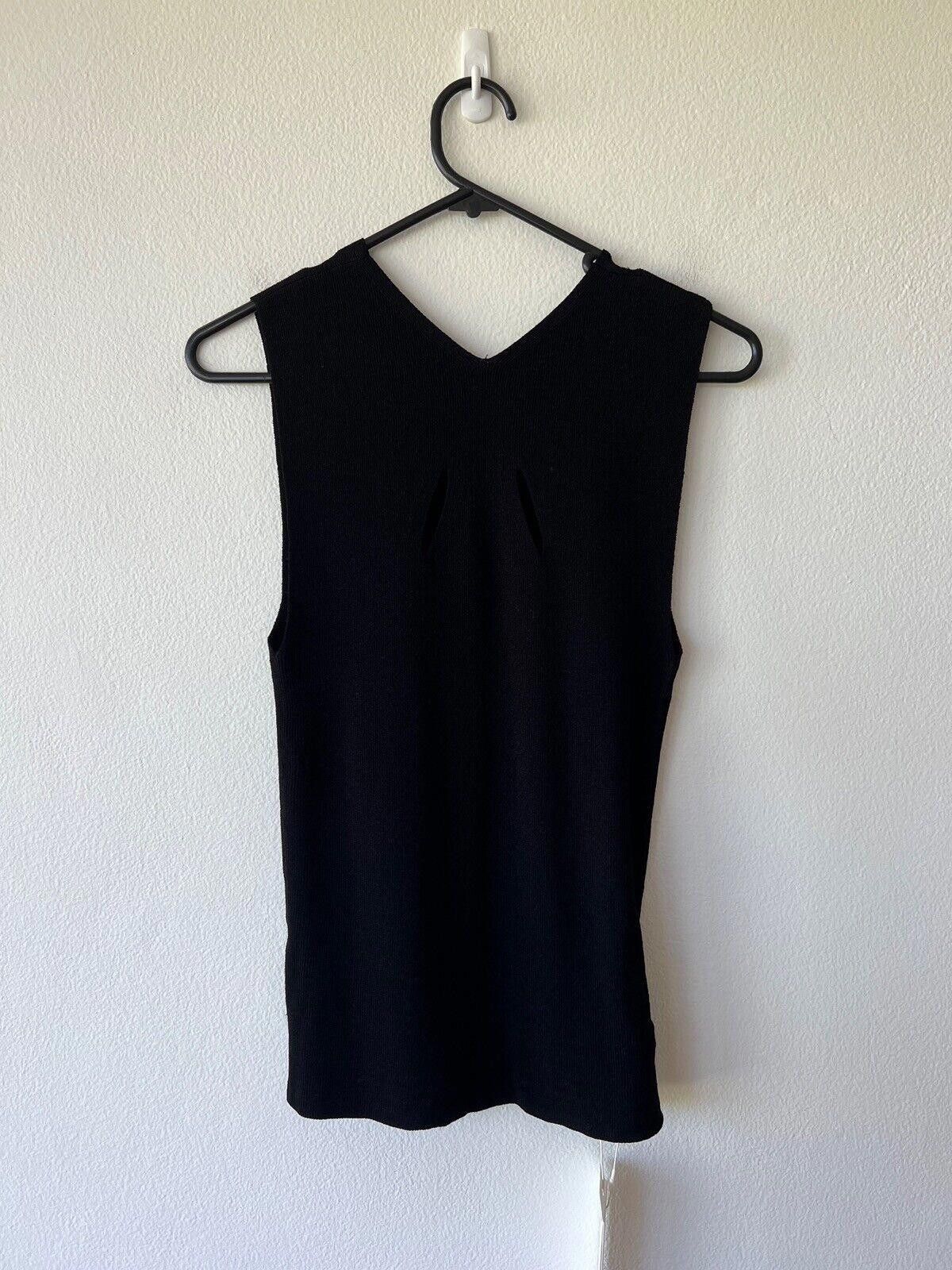 Dion Lee New dion lee top tank singlet medium small slit black Size M / US 6-8 / IT 42-44 - 3 Thumbnail