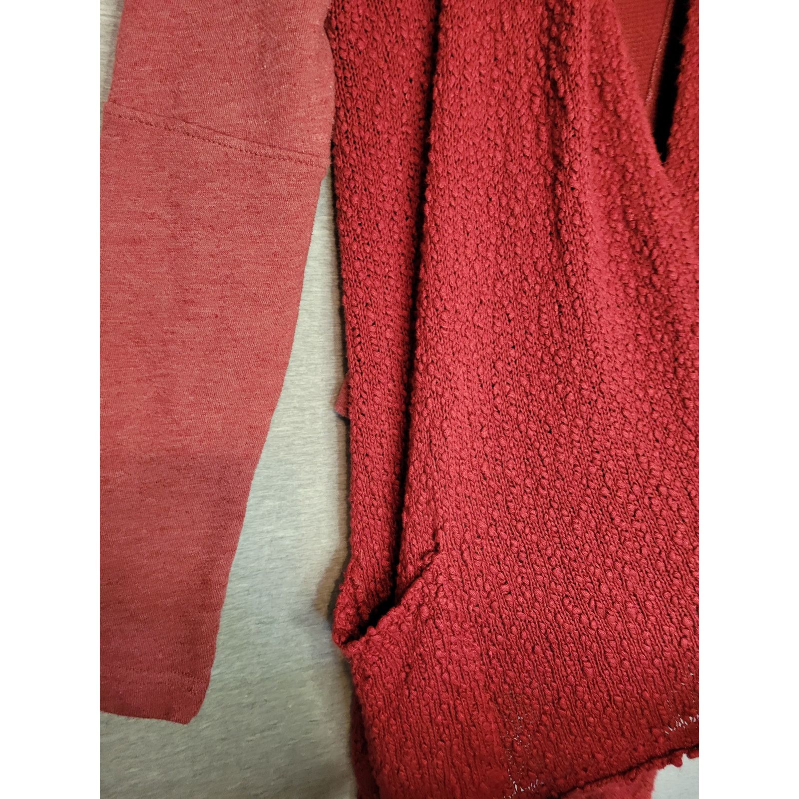 Lucky Brand Women's Lucky Brand Lucky Lotus Knitwear Red Cardigan Small Size S / US 4 / IT 40 - 11 Thumbnail