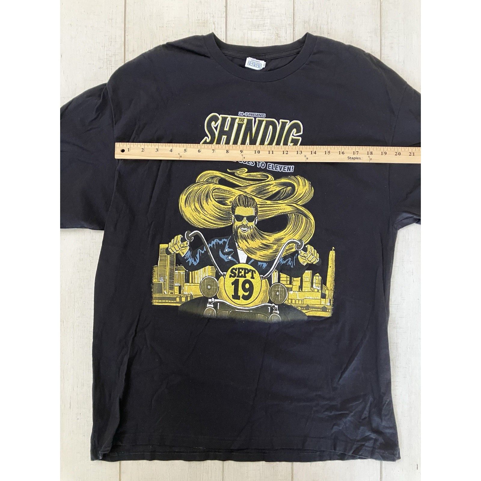 Delta The Shindig 2015 Godsmack Stone Temple Pilots Rock Band Conc Size US XL / EU 56 / 4 - 7 Thumbnail