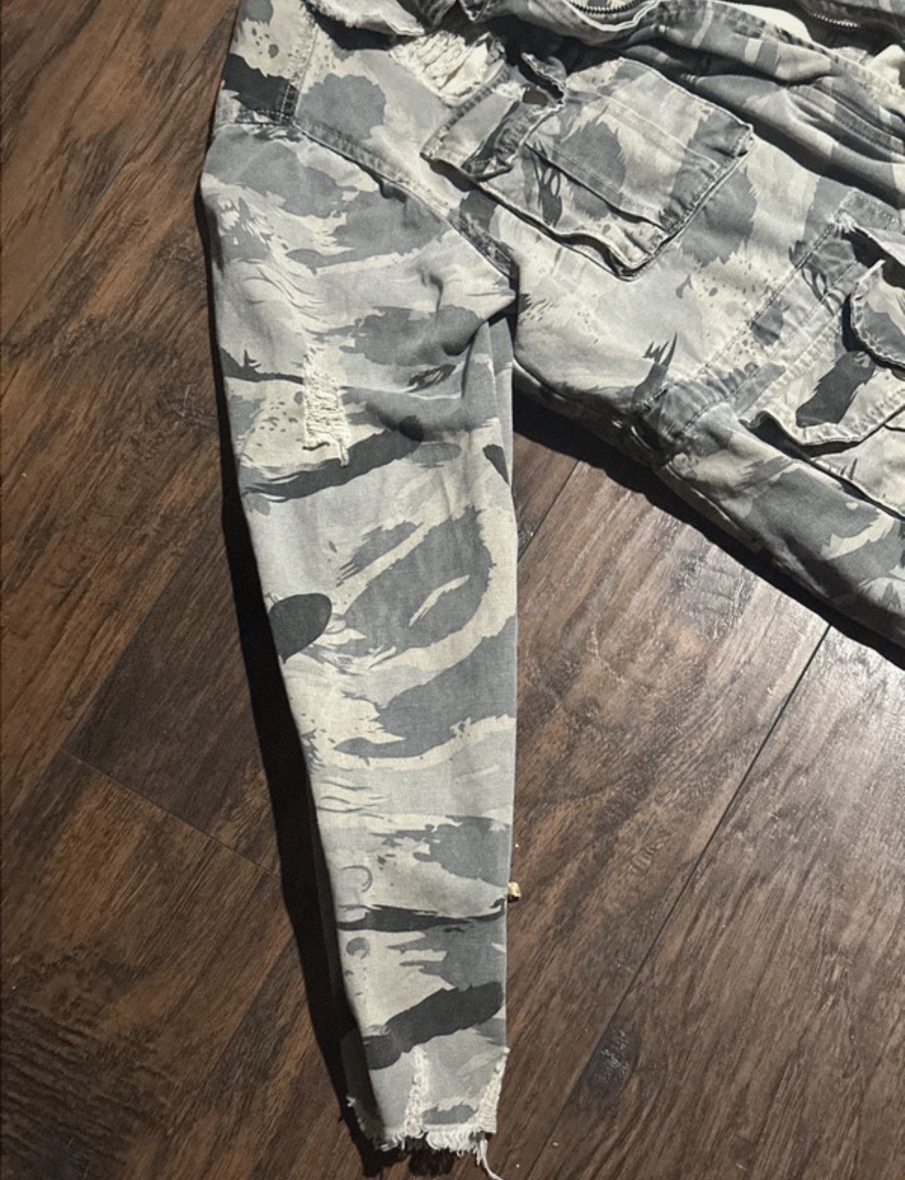 Japanese Brand Pol vintage camo distressed jacket Size M / US 6-8 / IT 42-44 - 5 Thumbnail