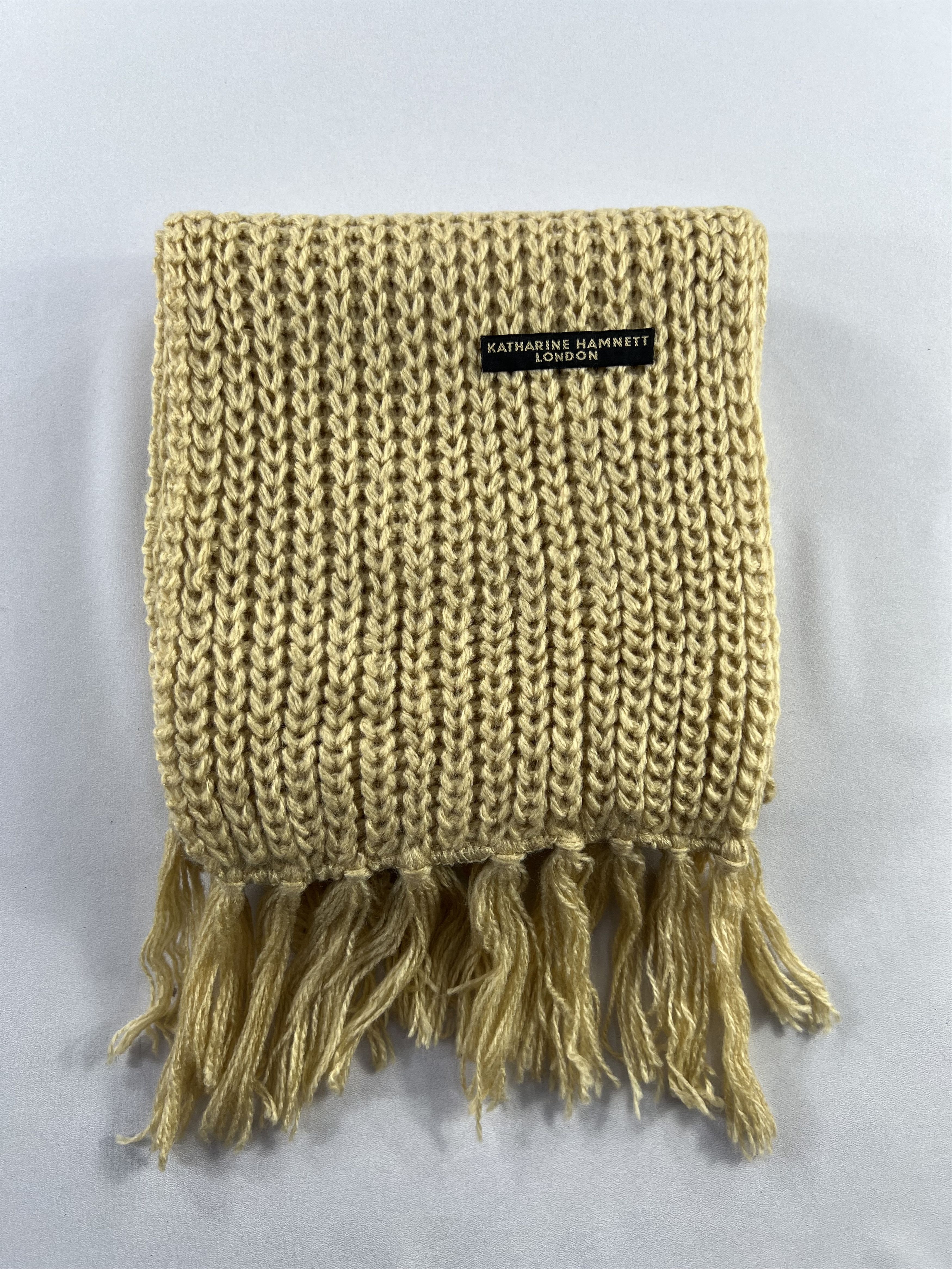 Katharine Hamnett London Katharine Hamnett London Knit Scarf / Muffler / Neckwear Size ONE SIZE - 7 Thumbnail
