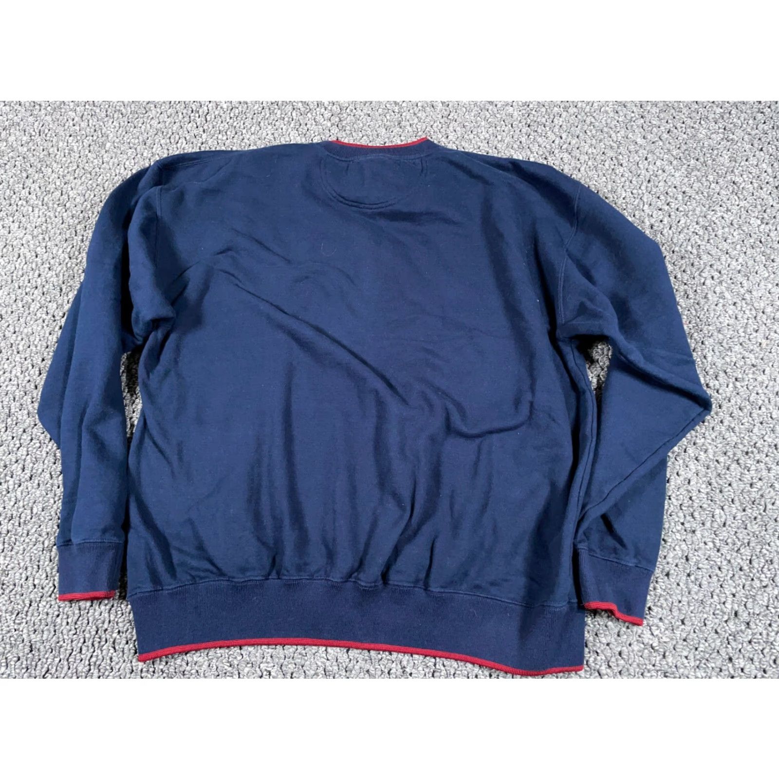 Vintage VINTAGE All American Golfer Sweatshirt Men XL Dark Blue Embroidered 90s Preppy Retro Pullover Crew Neck Size US XL / EU 56 / 4 - 2 Thumbnail