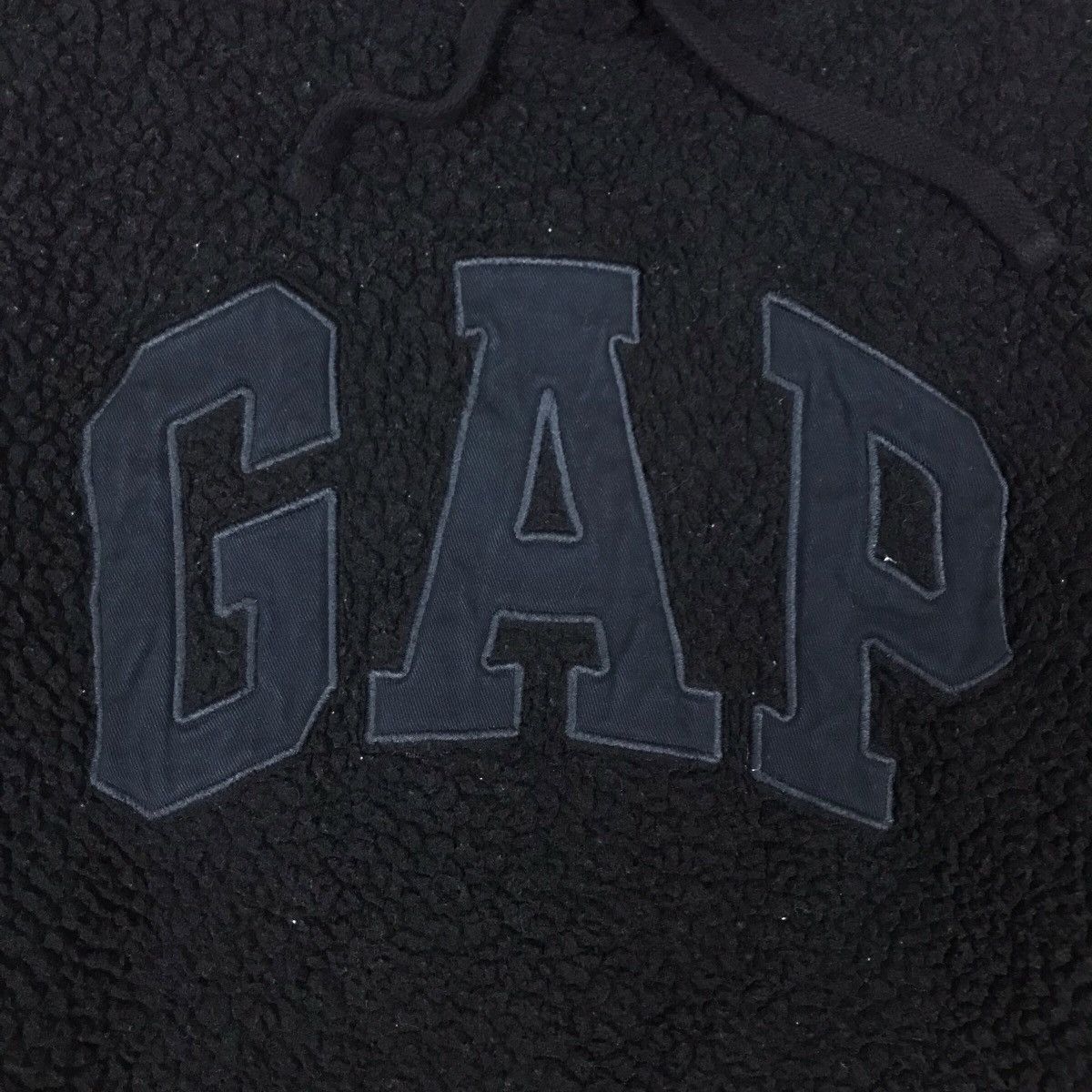 Gap Vintage GAP Spell Out Embroidery Fleece Hoodie Pullover Size US S / EU 44-46 / 1 - 3 Thumbnail