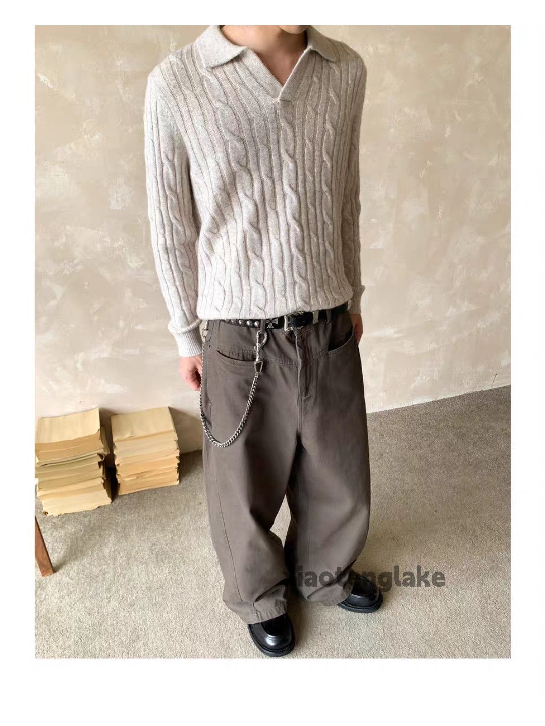 Vintage Xtl acne ourlegacy style loose baggy wide Leg cargo pants Size US 33 - 2 Thumbnail