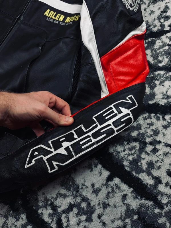 Other Vintage Arlen Ness Motorcycle Jacket Black Red M Size US M / EU 48-50 / 2 - 5 Thumbnail