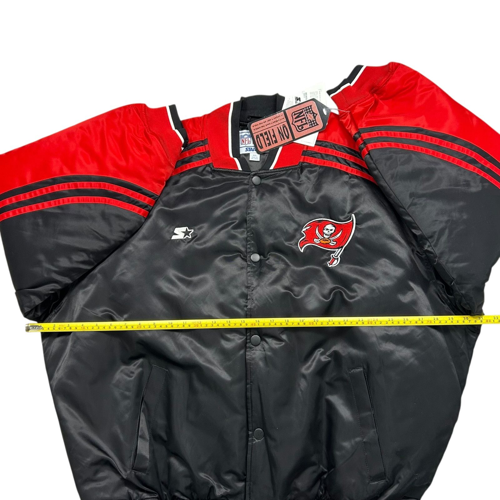 NFL VTG 00s TAMPA BAY BUCCANEERS STARTER SATIN BOMBER JACKET XXL Size US XXL / EU 58 / 5 - 8 Thumbnail