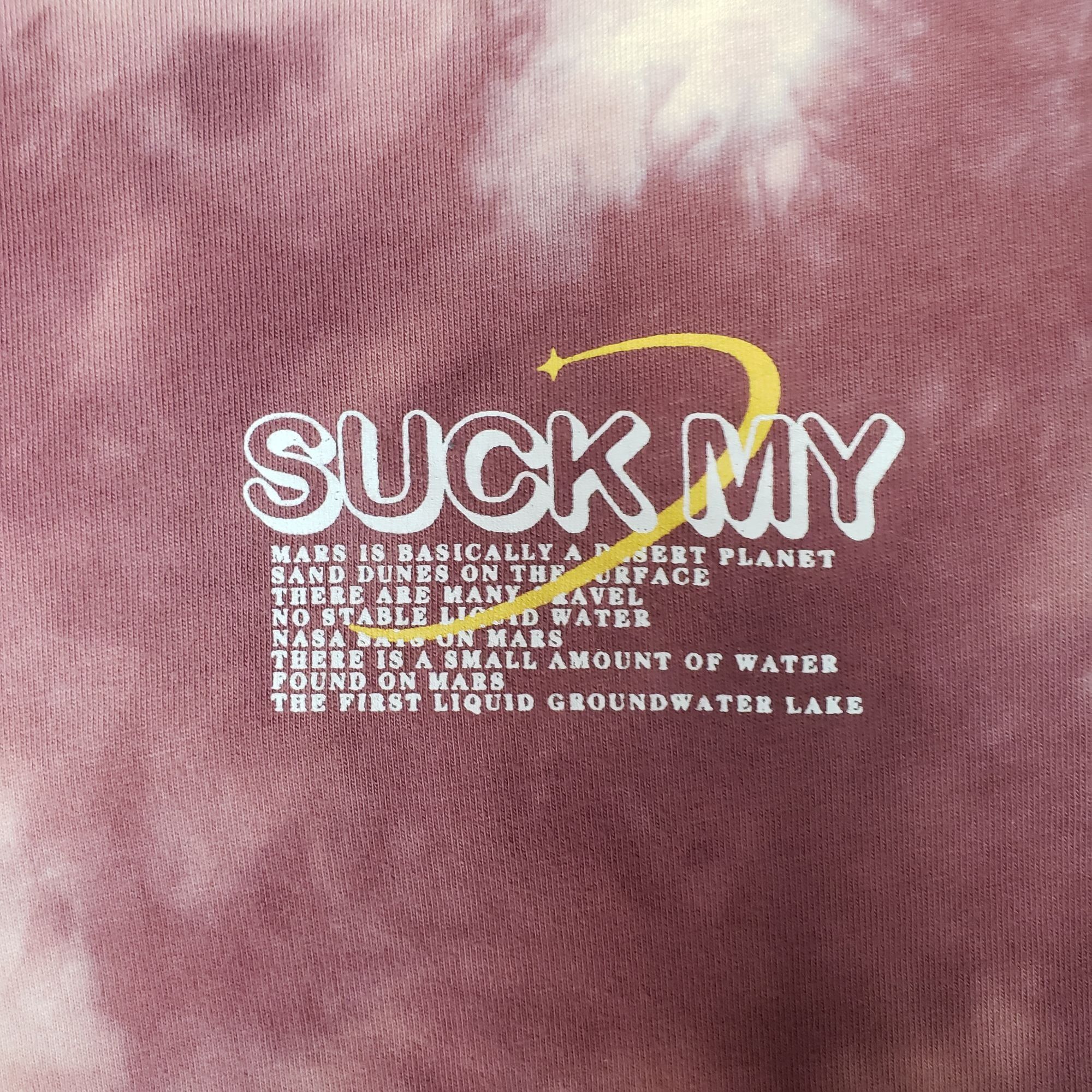 Other Suck-My (Brand) Red/White Tie Dyed Perfect Nonsense T-Shirt Size US XL / EU 56 / 4 - 3 Thumbnail