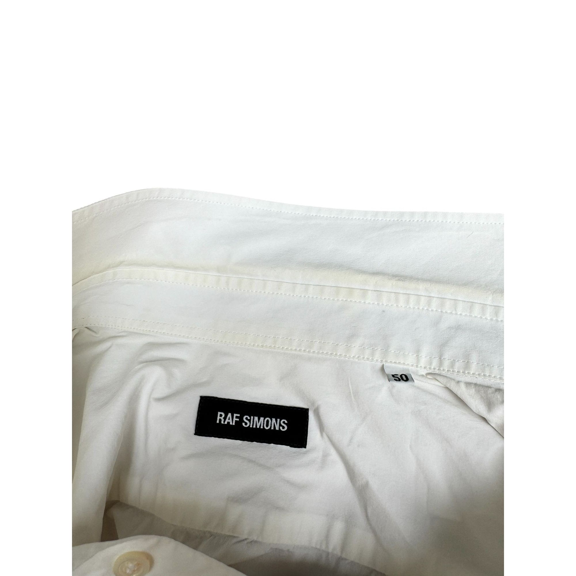 Raf Simons FW 2017 Oversized Blow White Shirt Size US M / EU 48-50 / 2 - 5 Thumbnail