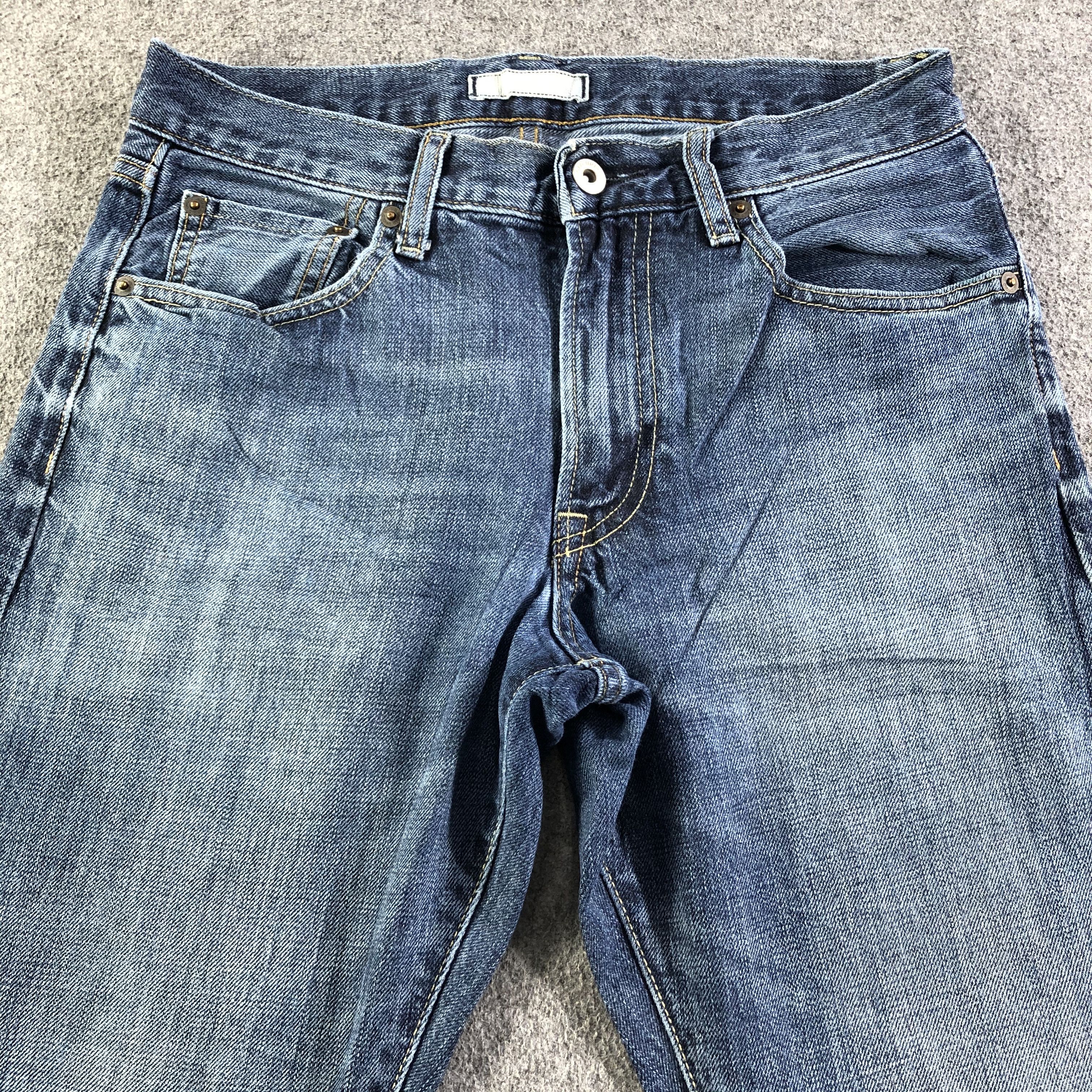Uniqlo Blue Wash Uniqlo Selvedge Jeans-J2972 Size US 30 / EU 46 - 3 Thumbnail