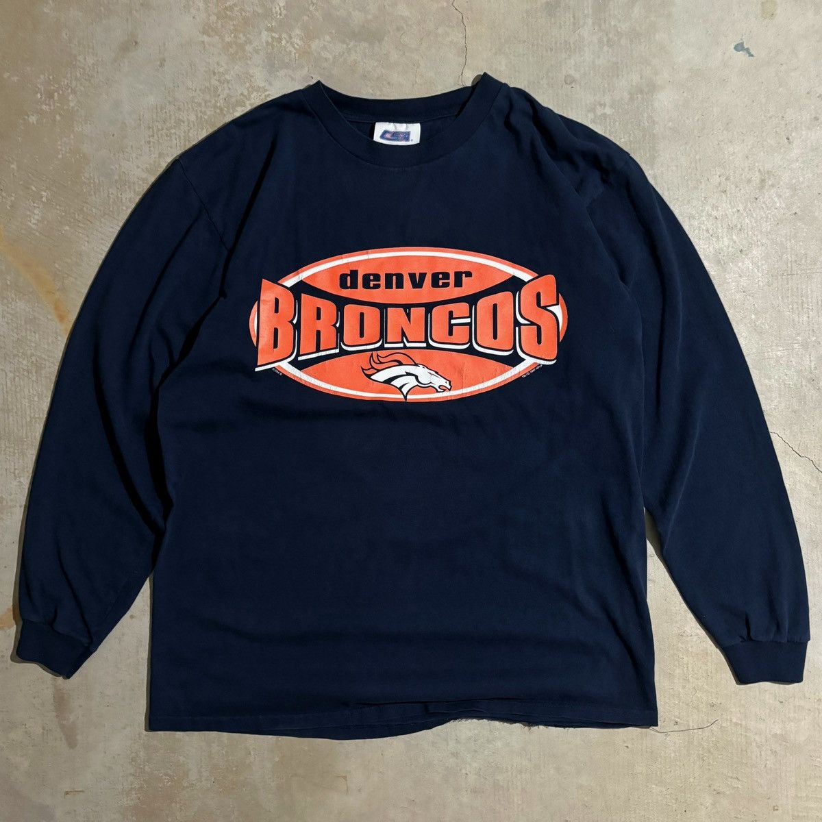 NFL × Vintage Vintage Denver Broncos Long Sleeve Size US L / EU 52-54 / 3 - 1 Thumbnail