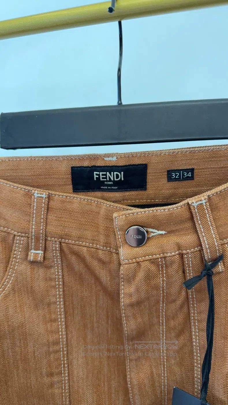 Fendi Fendi Orange Fringe Straight Casual Pants Size US 32 / EU 48 - 7 Thumbnail