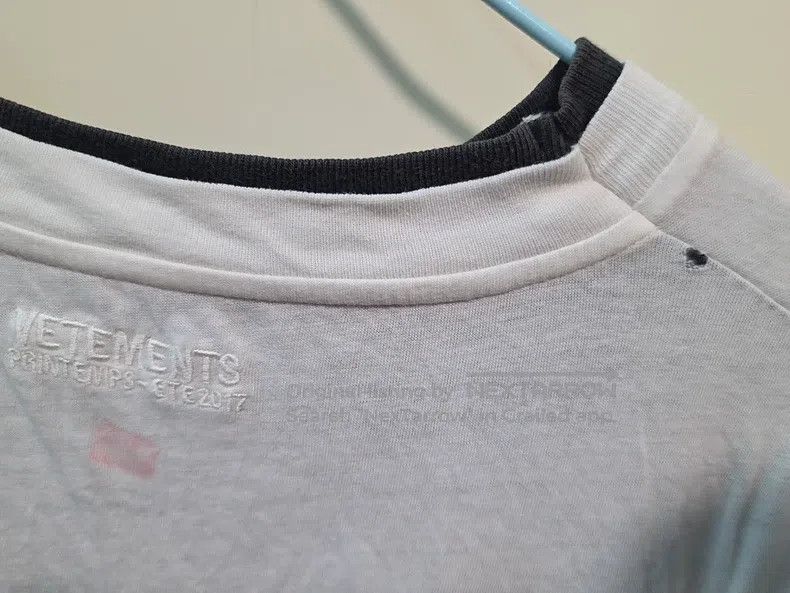 Vetements VETEMENTS Grey T-Shirt Size US XS / EU 42 / 0 - 9 Thumbnail