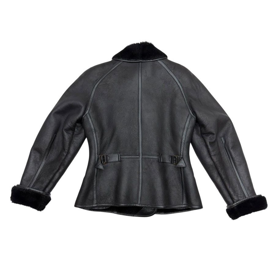Kenzo Kenzo Black Shearling Leather Jacket Size M / US 6-8 / IT 42-44 - 13 Thumbnail