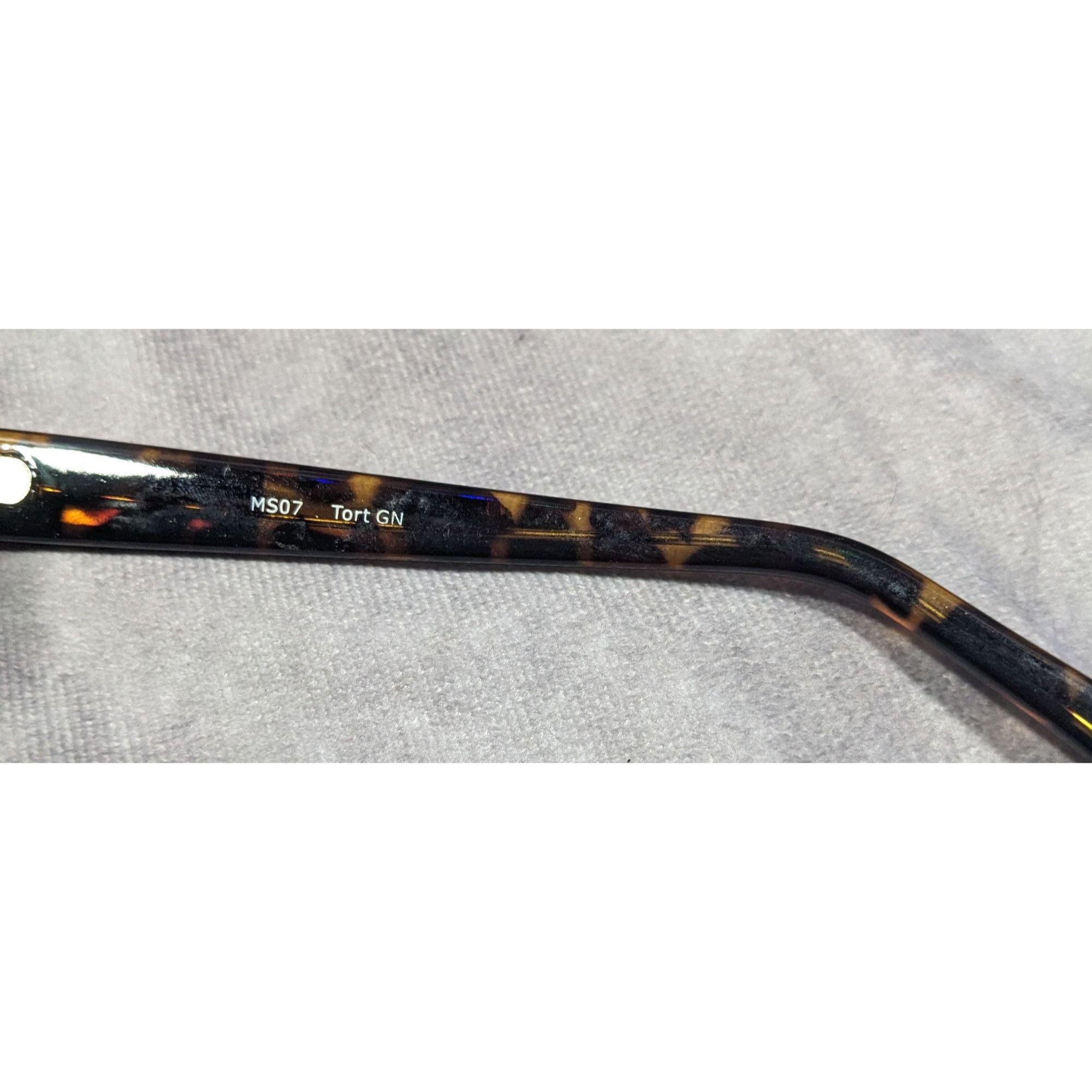 Other Max Studio MS07 Tort GN Retro Chunky Tortoise Sunglasses Size ONE SIZE - 5 Thumbnail