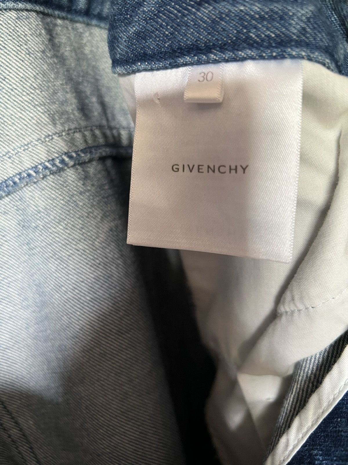 Givenchy Givenchy Denim Cargo Shorts Size US 30 / EU 46 - 18 Thumbnail