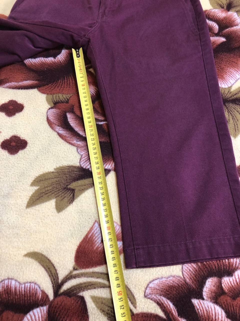 Dickies Dickies Skateboarding Men's Purple Cotton capri long shorts Size US 30 / EU 46 - 11 Thumbnail