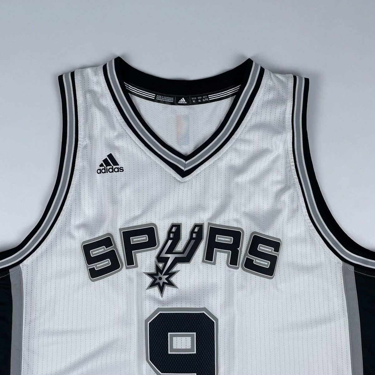 NBA San Antonio Spurs Adidas #9 Tony Parker NBA Jersey Size US XL / EU 56 / 4 - 4 Thumbnail