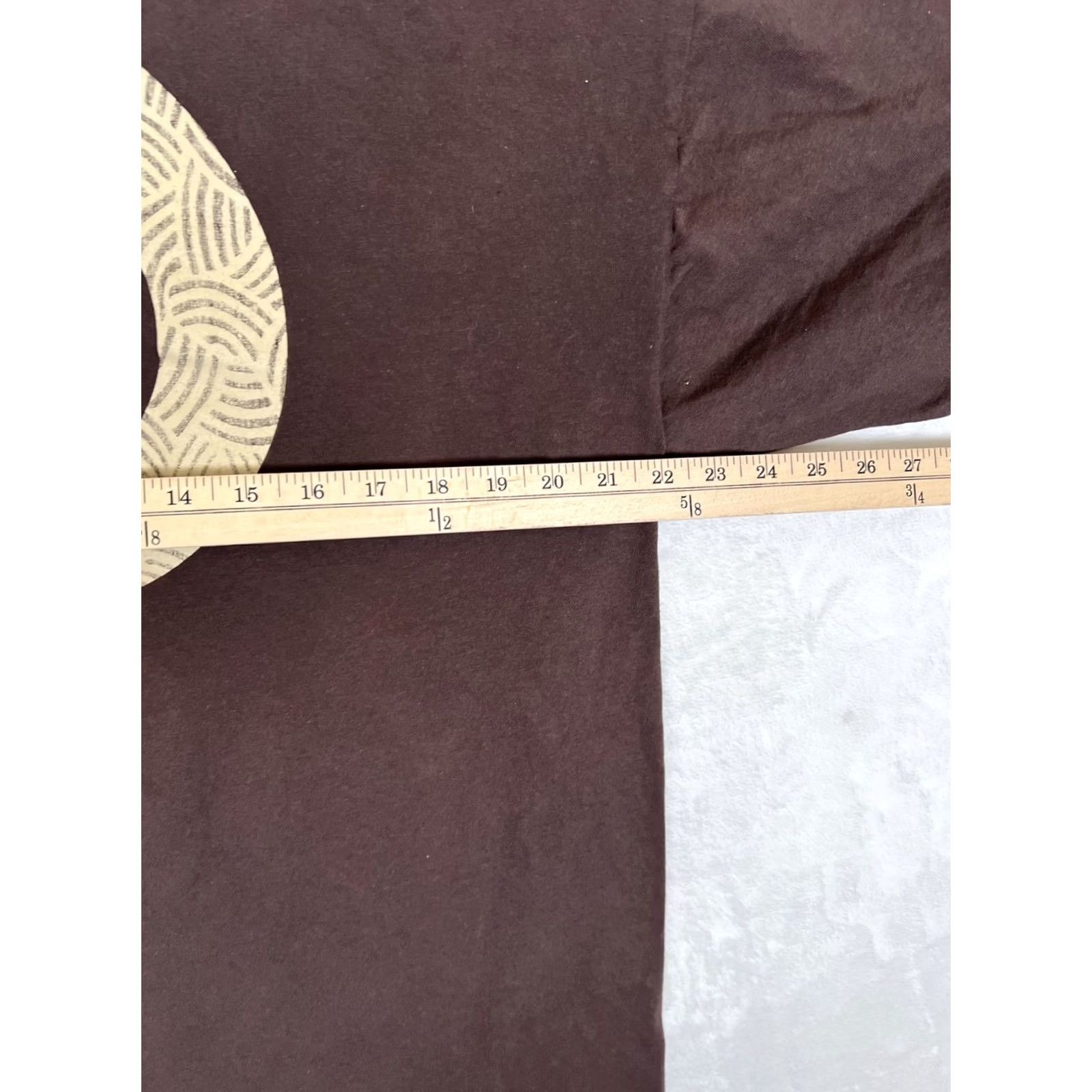 Hurley VINTAGE Hurley T-Shirt XL Brown Spell Out Y2K Cyber Surf Shirt Mens Size US XL / EU 56 / 4 - 4 Thumbnail