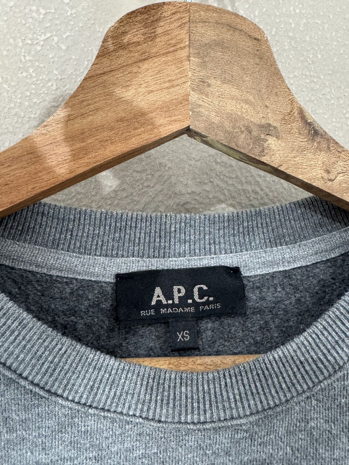A.P.C. APC sweatshirt y2k vintage crewneck A.P.C opium rare Size US XS / EU 42 / 0 - 3 Thumbnail