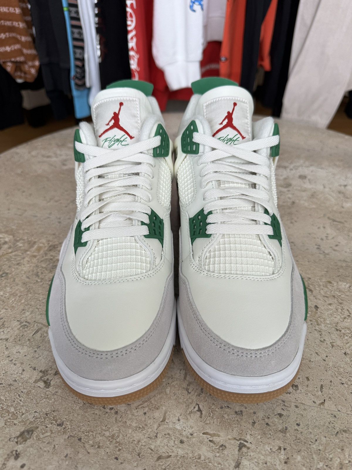 Jordan Brand Jordan 4 Retro SB Pine Green Size US 11 / EU 44 - 7 Thumbnail