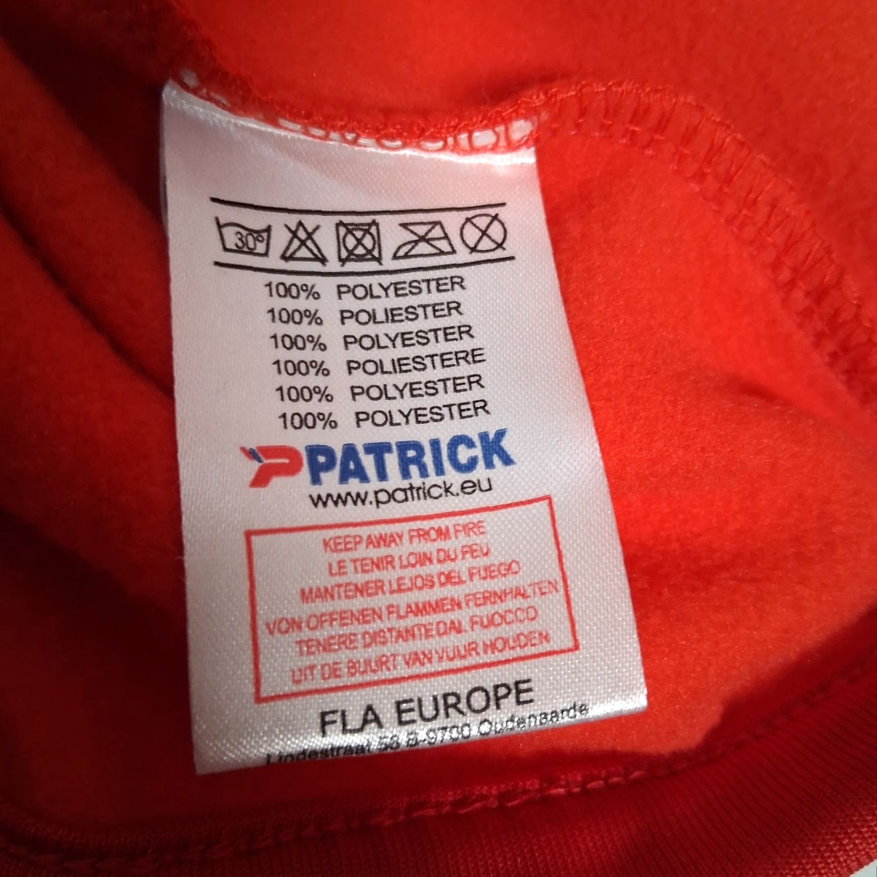 Vintage Patrick Sportswear Force 115 Shirt Small Red 1/4 Zip Soccer Athletic Size US S / EU 44-46 / 1 - 7 Thumbnail
