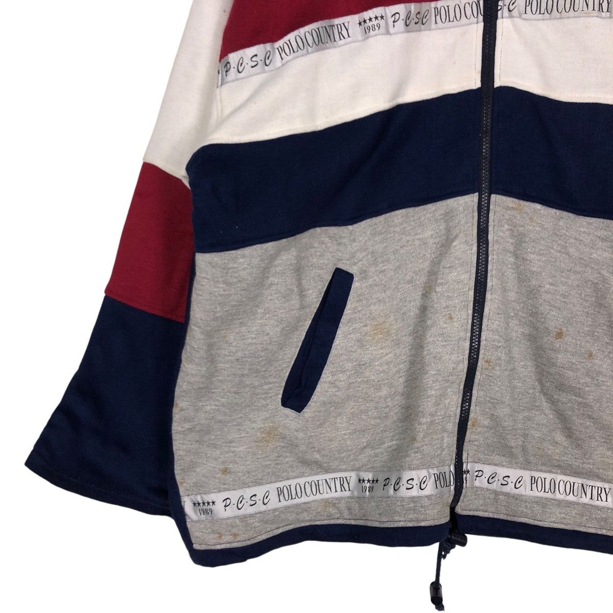 Japanese Brand Vtg Polo Country Zipper Jacket Big Logo Spell Multi Colour Size US L / EU 52-54 / 3 - 5 Thumbnail