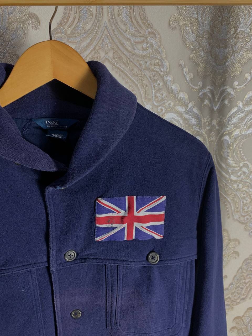Polo Ralph Lauren VINTAGE POLO RALPH LAUREN GREAT BRITAIN CARDIGAN JACKET 90s Size US M / EU 48-50 / 2 - 3 Thumbnail