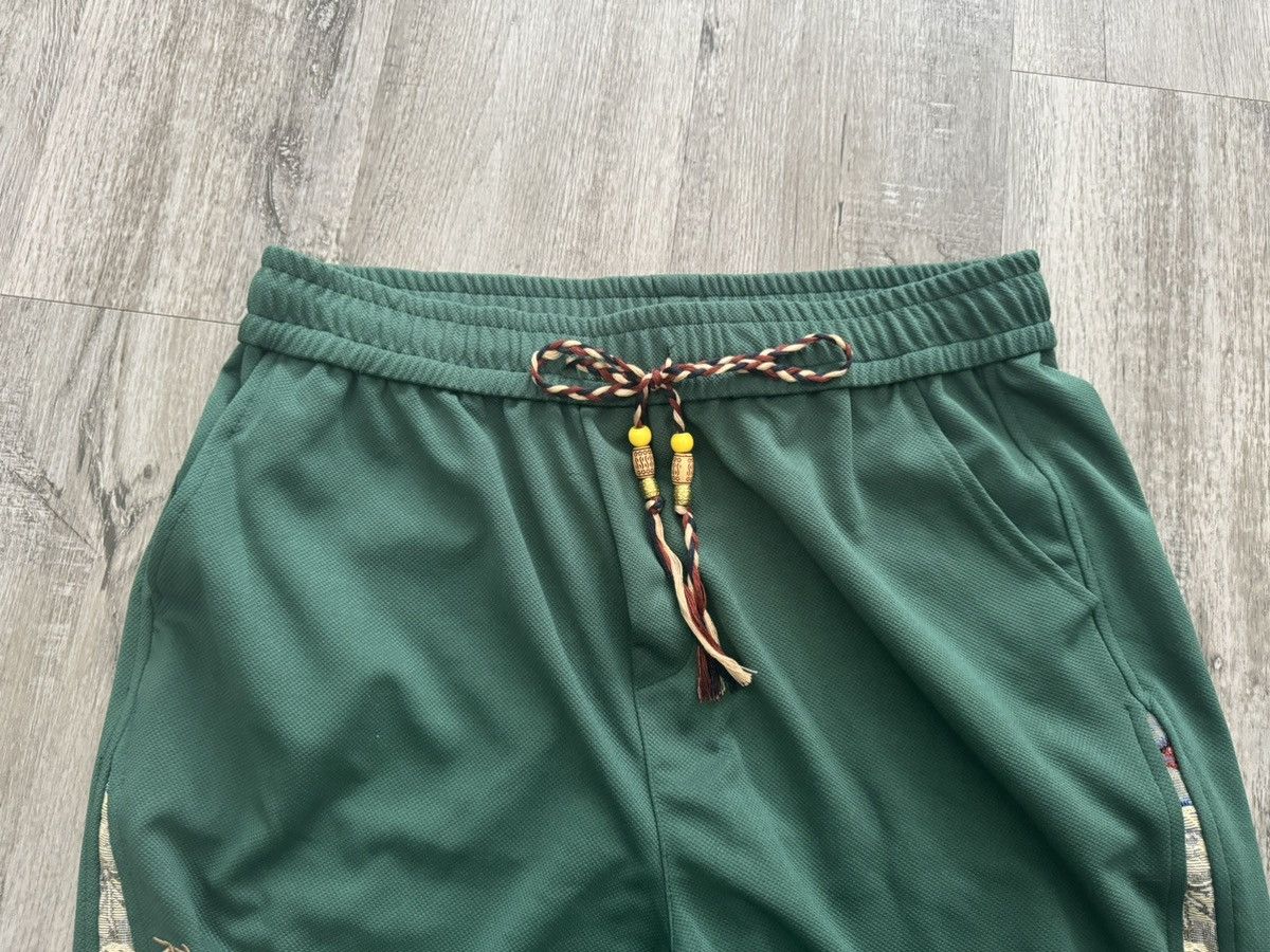 Handmade 32, 33, 34 Bear Track Pants Green Tapestry Custom Joggers Size US 33 - 4 Thumbnail