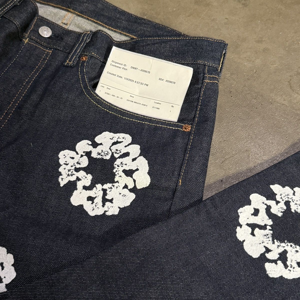 DENIM TEARS Denim Tears Selvedge Size US 33 - 4 Thumbnail