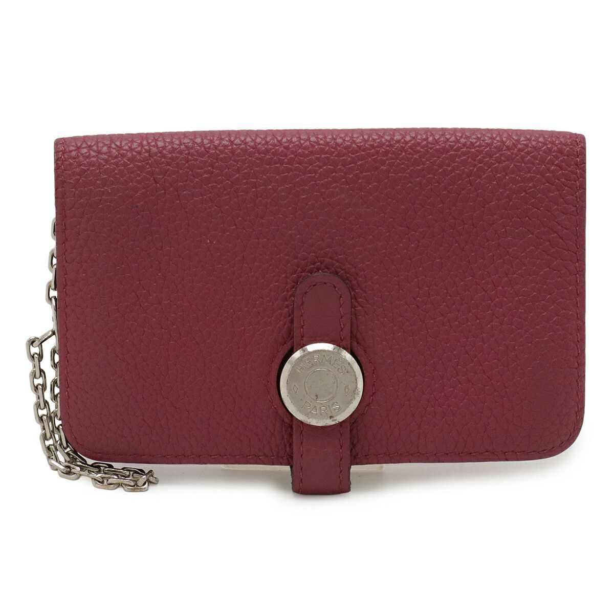 Hermes Hermes Hermes Dogon Togo 2way Coin Case Leather Coin Case Stamp D (2019) DUTY FREE for USA Size ONE SIZE - 1 Thumbnail