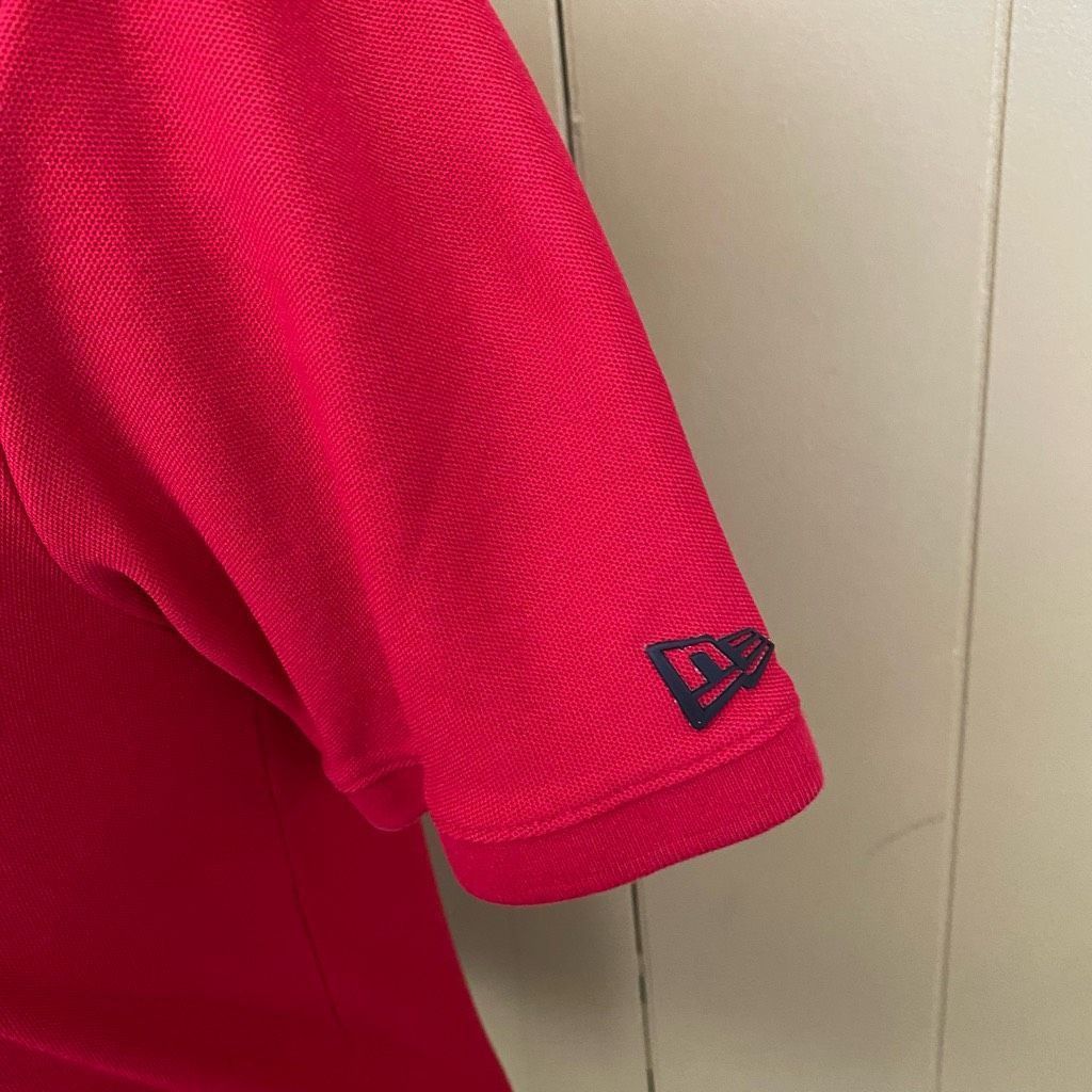 New Era New Era men M 3 button short sleeve polo red Size US M / EU 48-50 / 2 - 3 Thumbnail