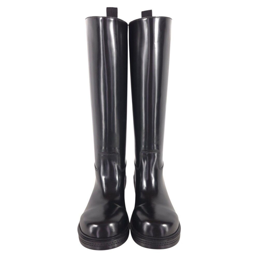 Bottega Veneta Bottega Veneta Lug Leather Knee High Boots US 9 EU 39 Women Size US 9 / IT 39 - 2 Thumbnail