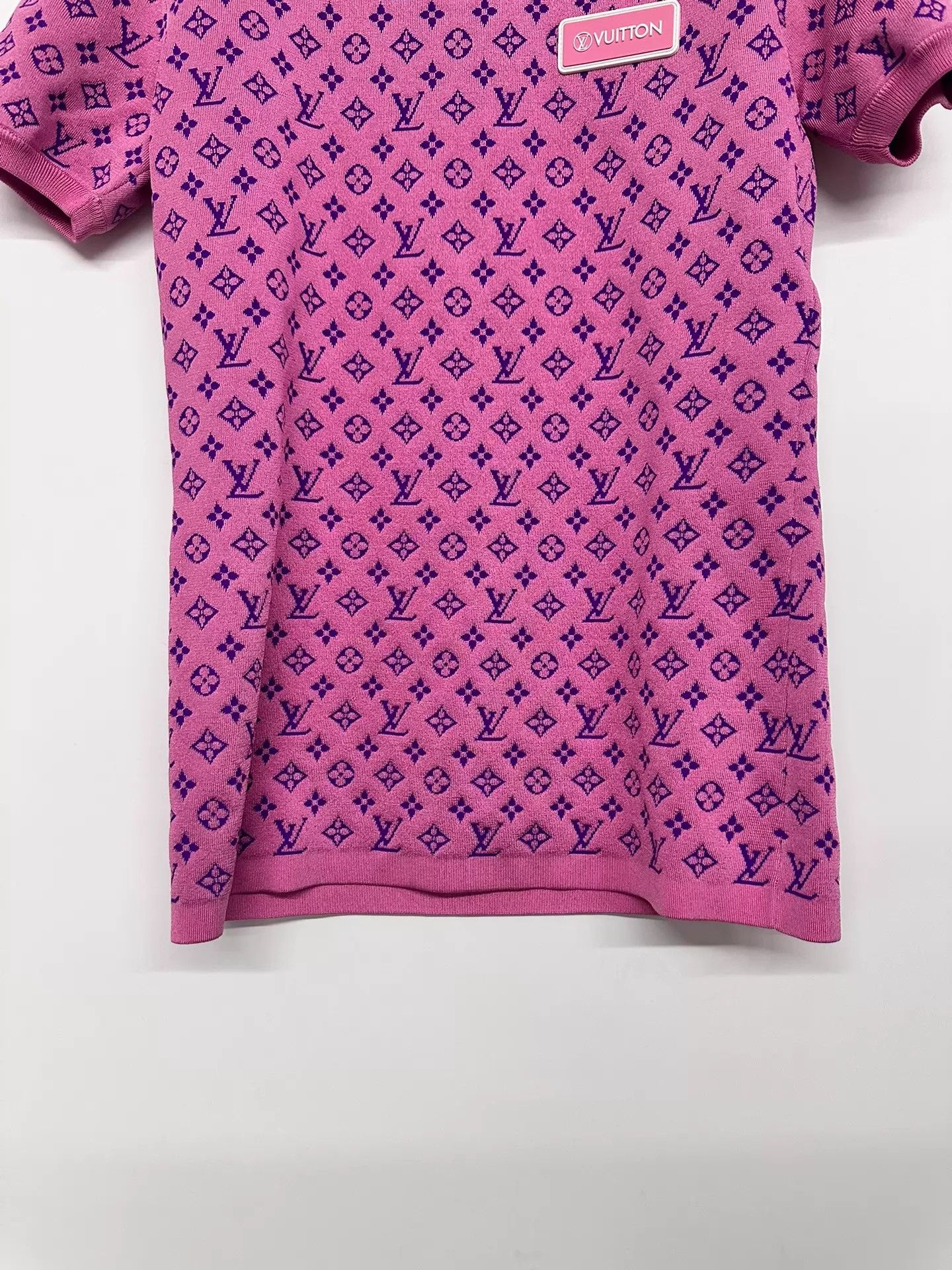 Louis Vuitton LV All Over Print Top M 41/88/63 Size M / US 6-8 / IT 42-44 - 6 Thumbnail