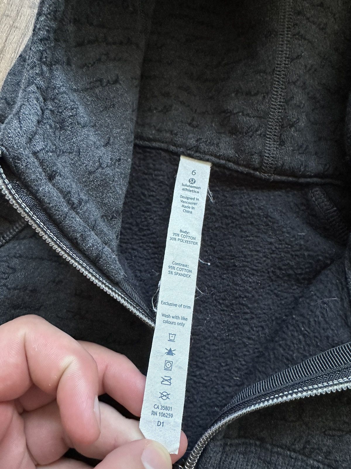 Lululemon Zip Hoodie Lululemon size 6 Size M / US 6-8 / IT 42-44 - 4 Thumbnail
