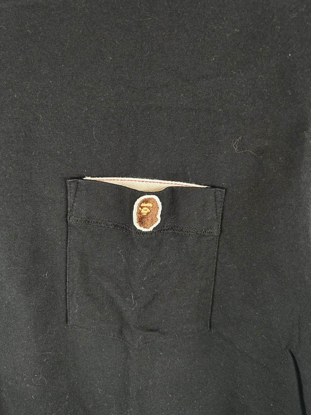 Bape Bape Logo Pocket T-Shirt Size US L / EU 52-54 / 3 - 3 Thumbnail