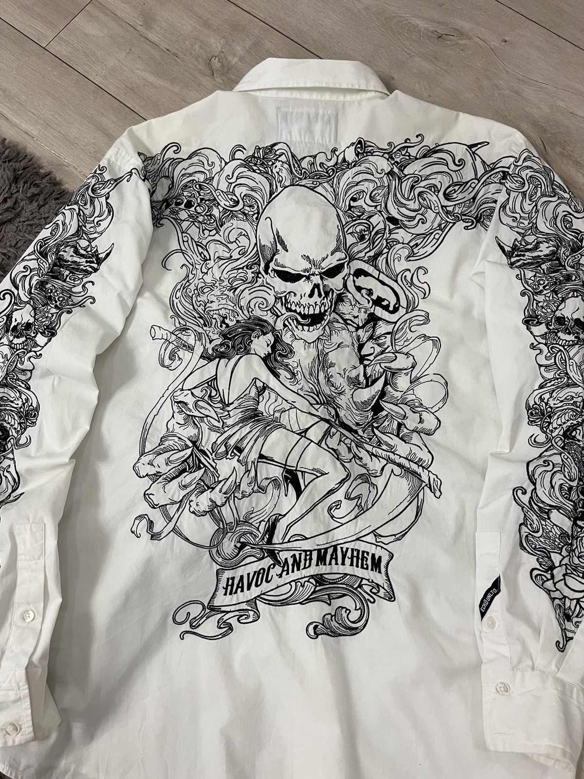 Affliction × Ecko Unltd. × Vintage 🔥CRAZY Y2K ECKO FULL