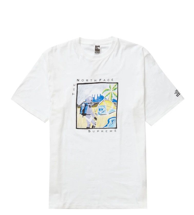 Supreme × The North Face Supreme x The North Face ss22 white shirt 