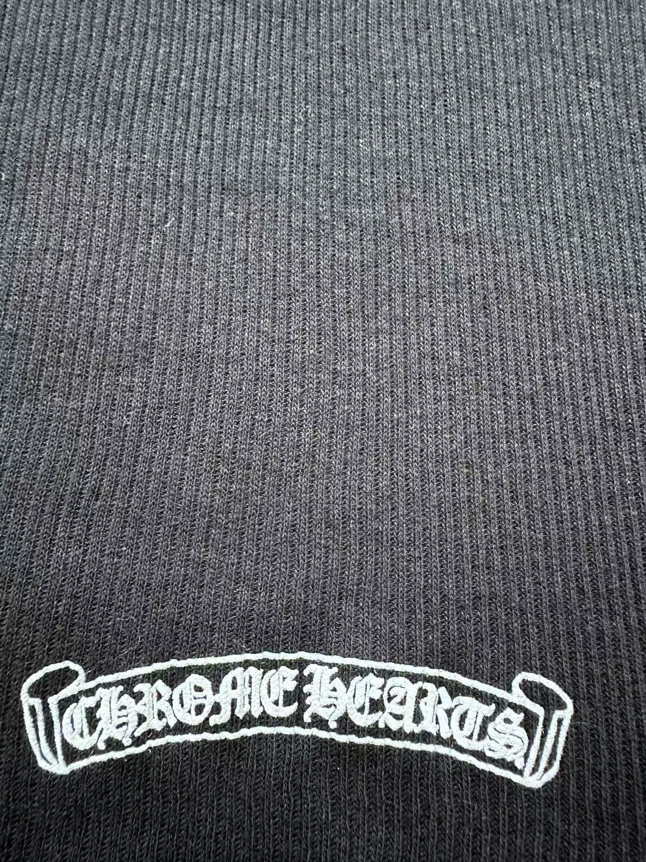 Chrome Hearts Chrome Hearts Black Horseshoe Logo Tank Top Size S / US 4 / IT 40 - 4 Thumbnail