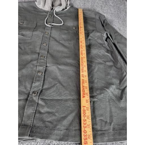 Wrangler Wrangler Workwear Jean Denim Hoodie Men Sz XXL Graphic Print Size US XXL / EU 58 / 5 - 3 Thumbnail