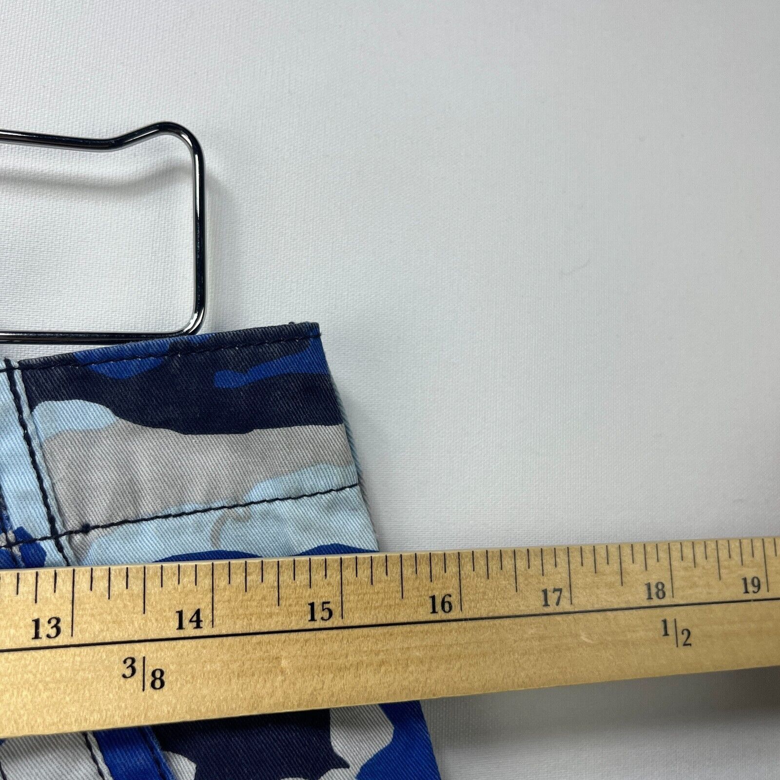 Rocawear × Vintage Vintage Y2K Rocawear Blue Camo Baggy Pants Skater Waist 30 Size US 30 / EU 46 - 13 Thumbnail