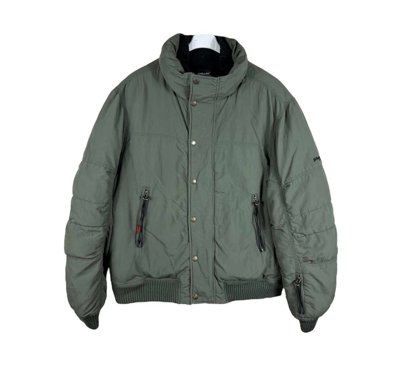 Schott Vintage Schott military kayloom padded bomber jacket double Size US XL / EU 56 / 4 - 1 Thumbnail