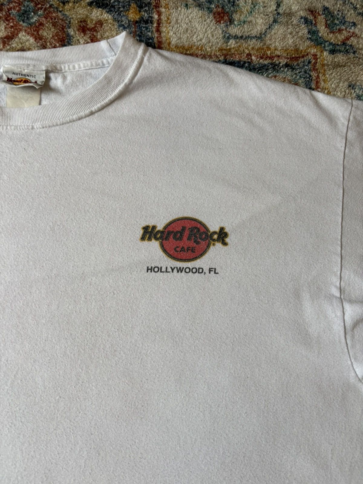 Hard Rock Cafe Vintage Hard Rock Cafe Flames Logo T-shirt Size XL Size US XXL / EU 58 / 5 - 5 Thumbnail