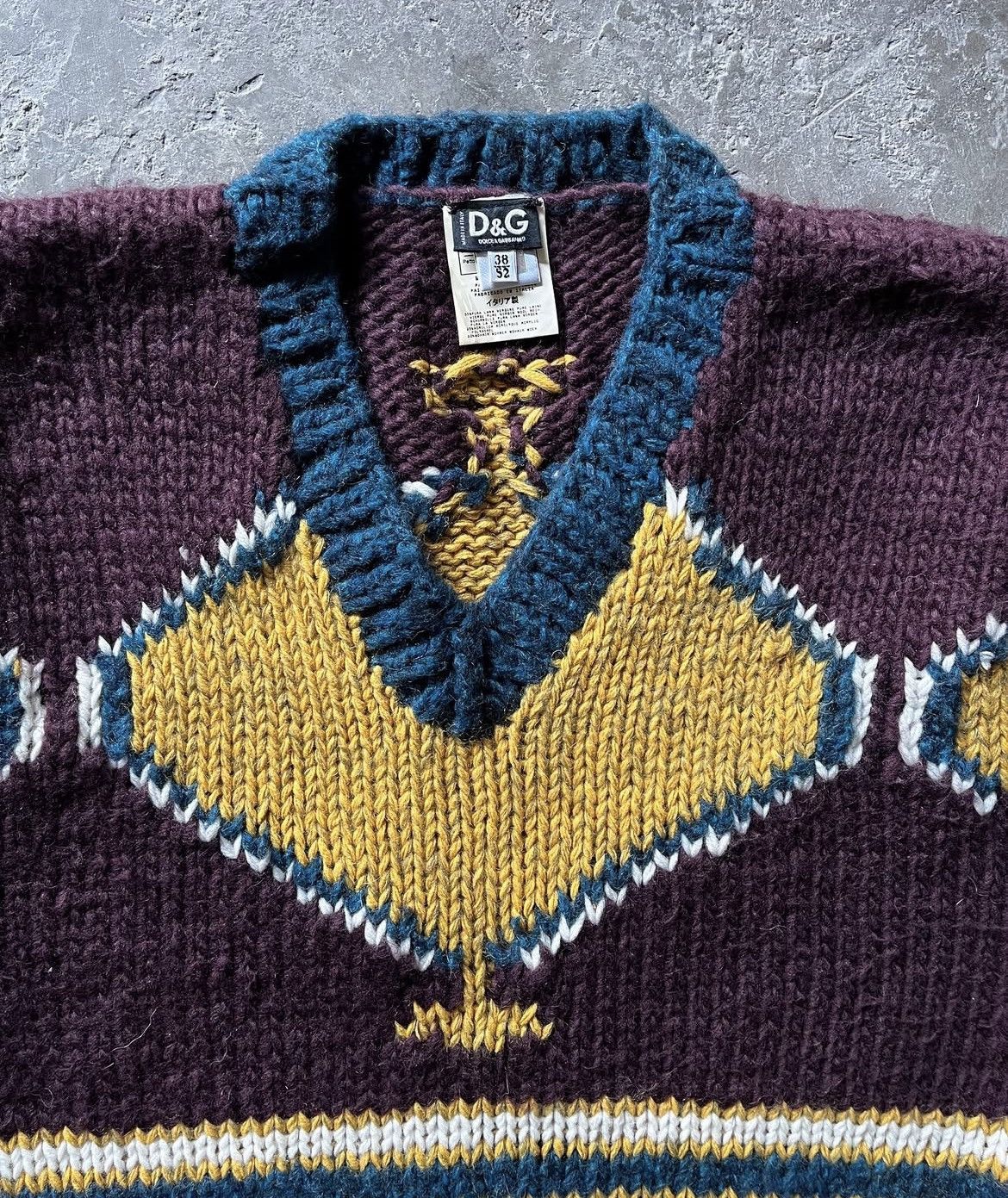 Dolce & Gabbana Vintage Dolce & gabanna knit vest Size US XL / EU 56 / 4 - 2 Thumbnail