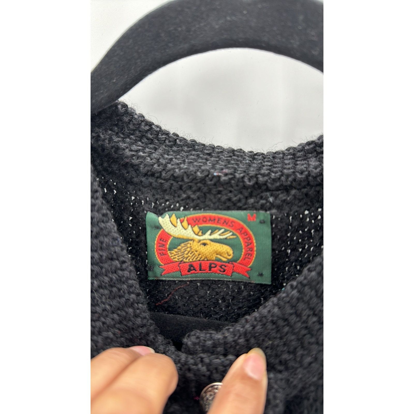 Vintage Vintage Alps Fine Apparel Knit Sweater cardigan 80s size M Size M / US 6-8 / IT 42-44 - 4 Thumbnail