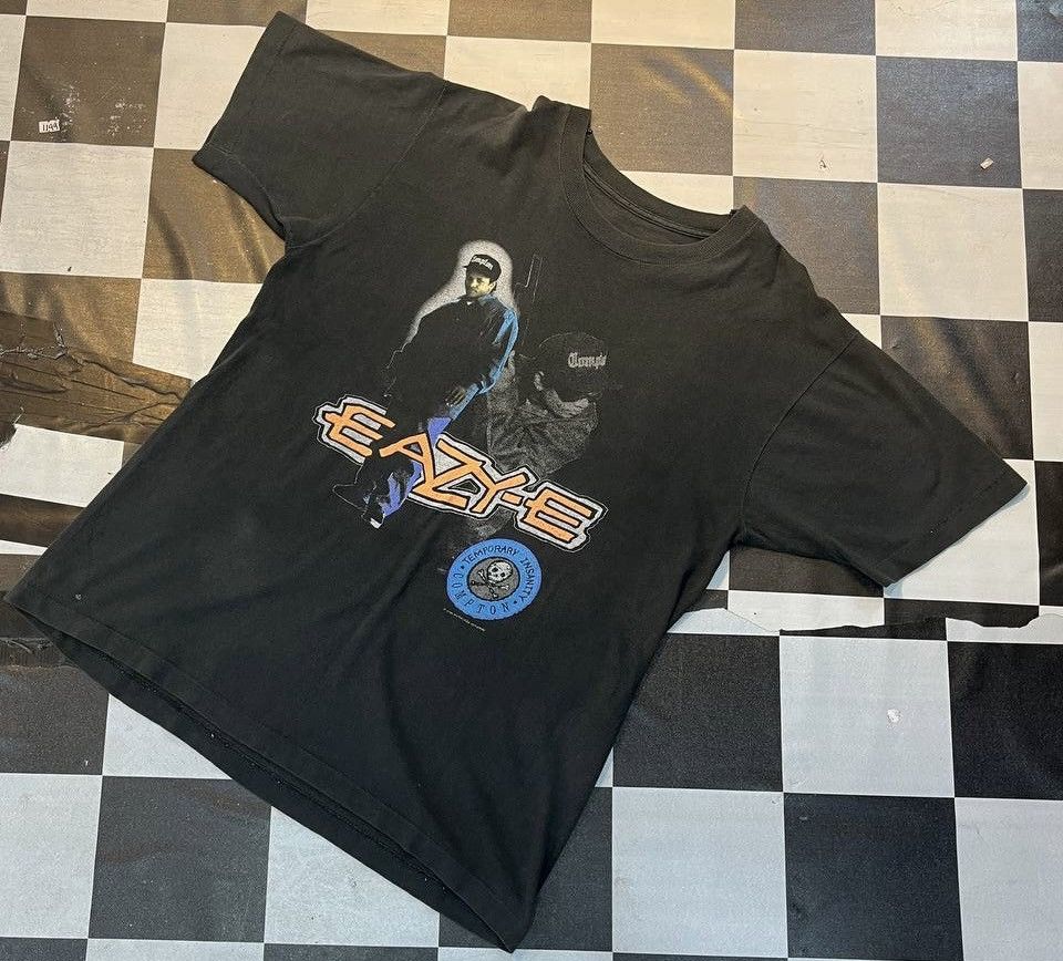 Vintage VERY RARE VINTAGE 1990 EASY E Size US XL / EU 56 / 4 - 3 Thumbnail