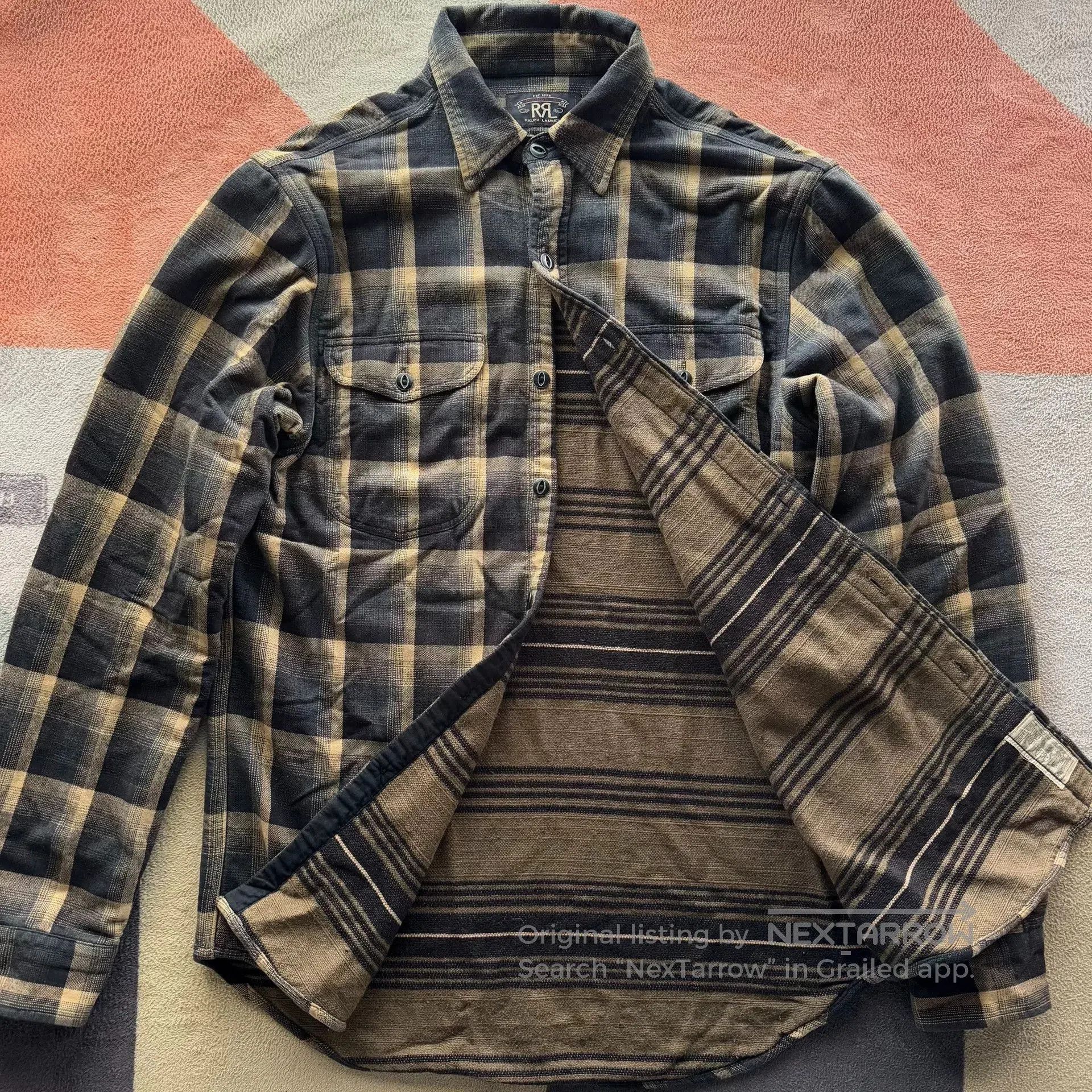 RRL Ralph Lauren RRL Double RL Plaid Shirt. Size US M / EU 48-50 / 2 - 2 Thumbnail