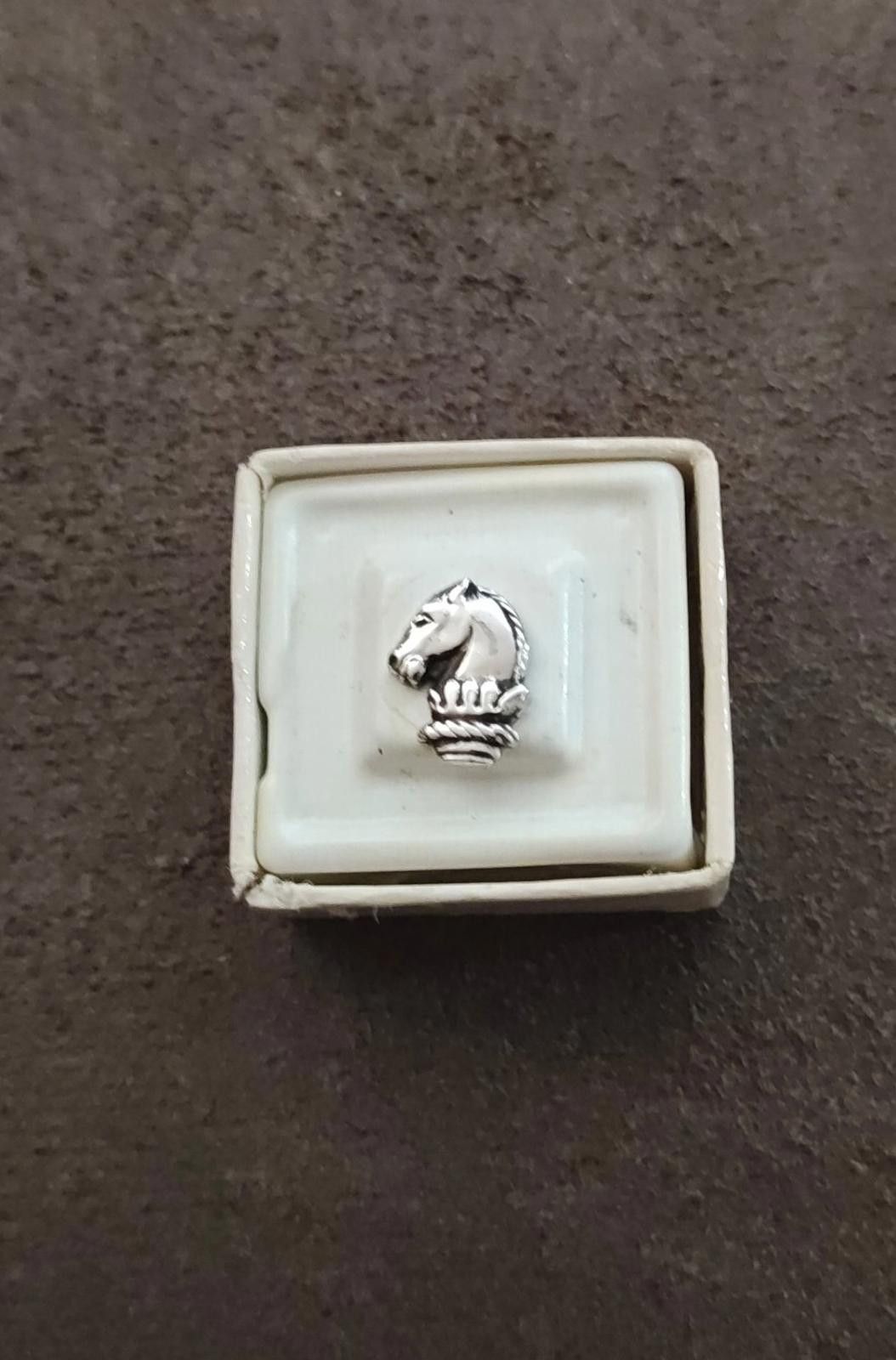 Other 1960s Vintage Silver Tone Textured Horse Head Tie Tack Pin Size ONE SIZE - 6 Thumbnail