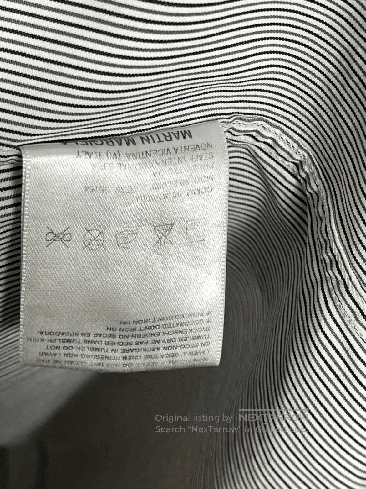 Maison Margiela Sz IV Maison Matin Margiela 05SS Stipe Shirt. Size US M / EU 48-50 / 2 - 6 Thumbnail