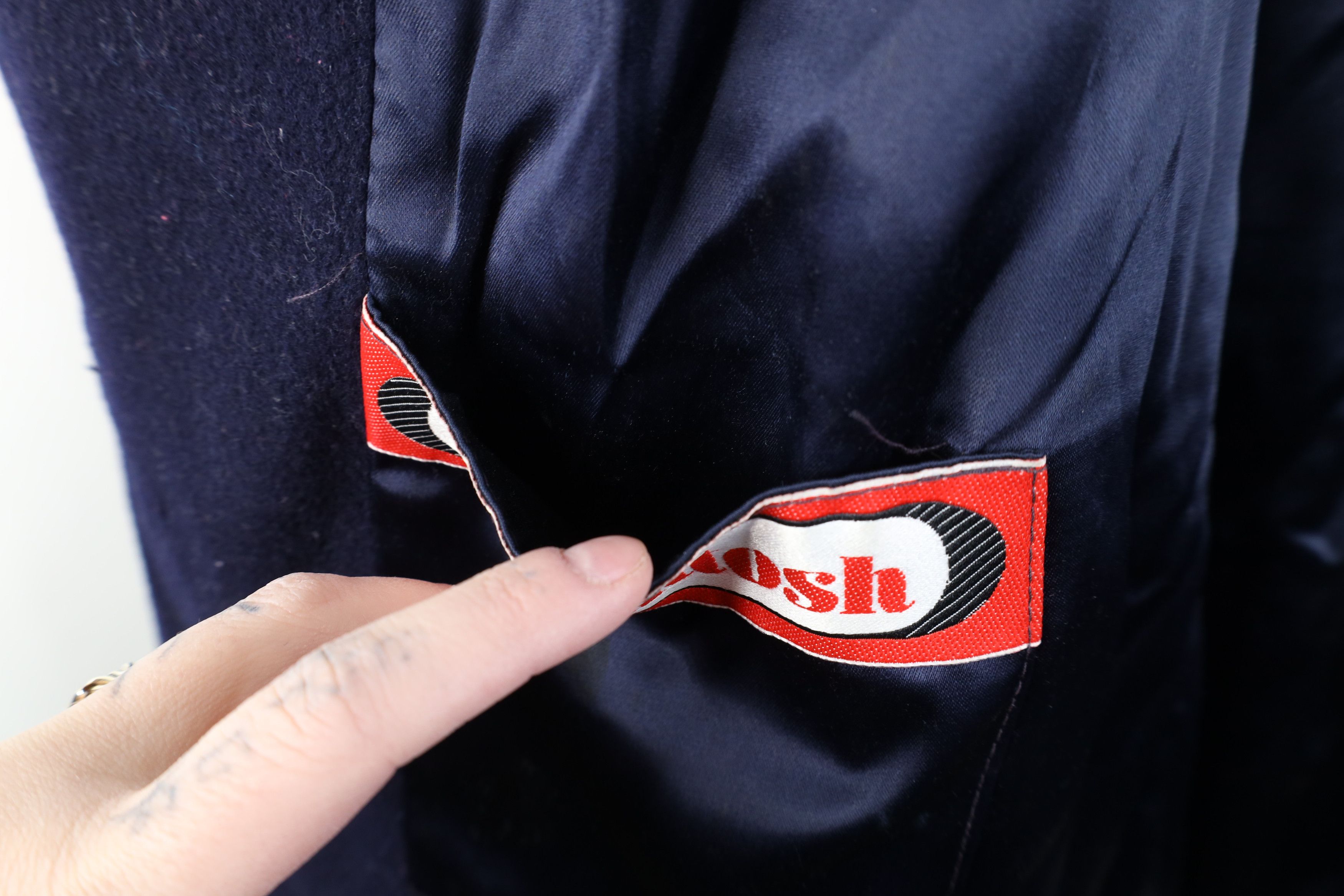 Vintage Vintage 70s Double Breasted Wool Peacoat Jacket Blue USA Size XXL / US 16-18 / IT 52-54 - 12 Thumbnail