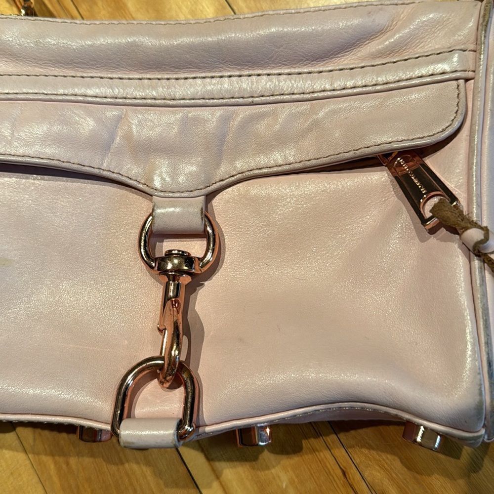 Rebecca Minkoff Rebecca Minkoff light peachy pink rose gold hardware crossb Size ONE SIZE - 3 Thumbnail